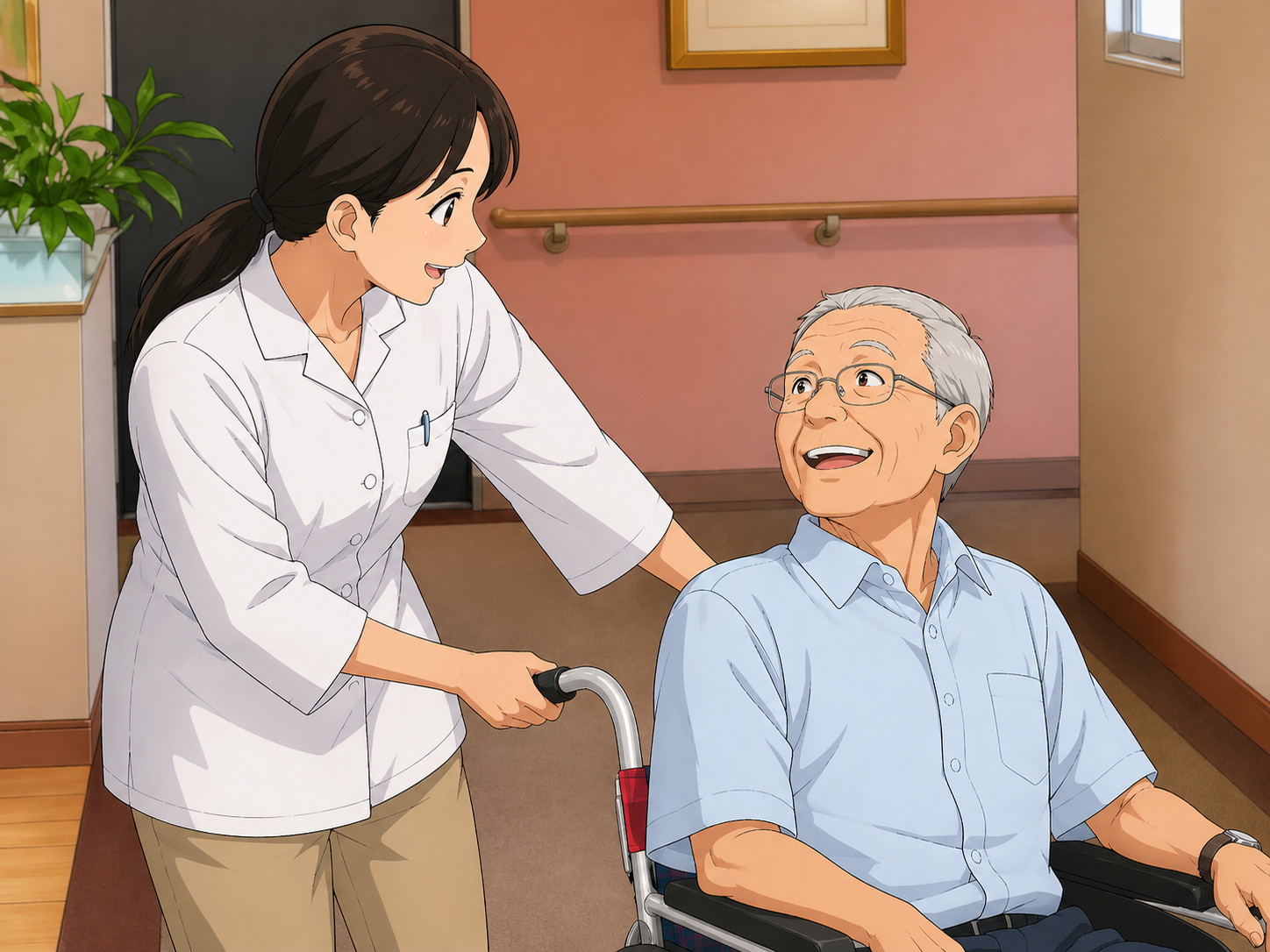 高齢者ケアのやりがい