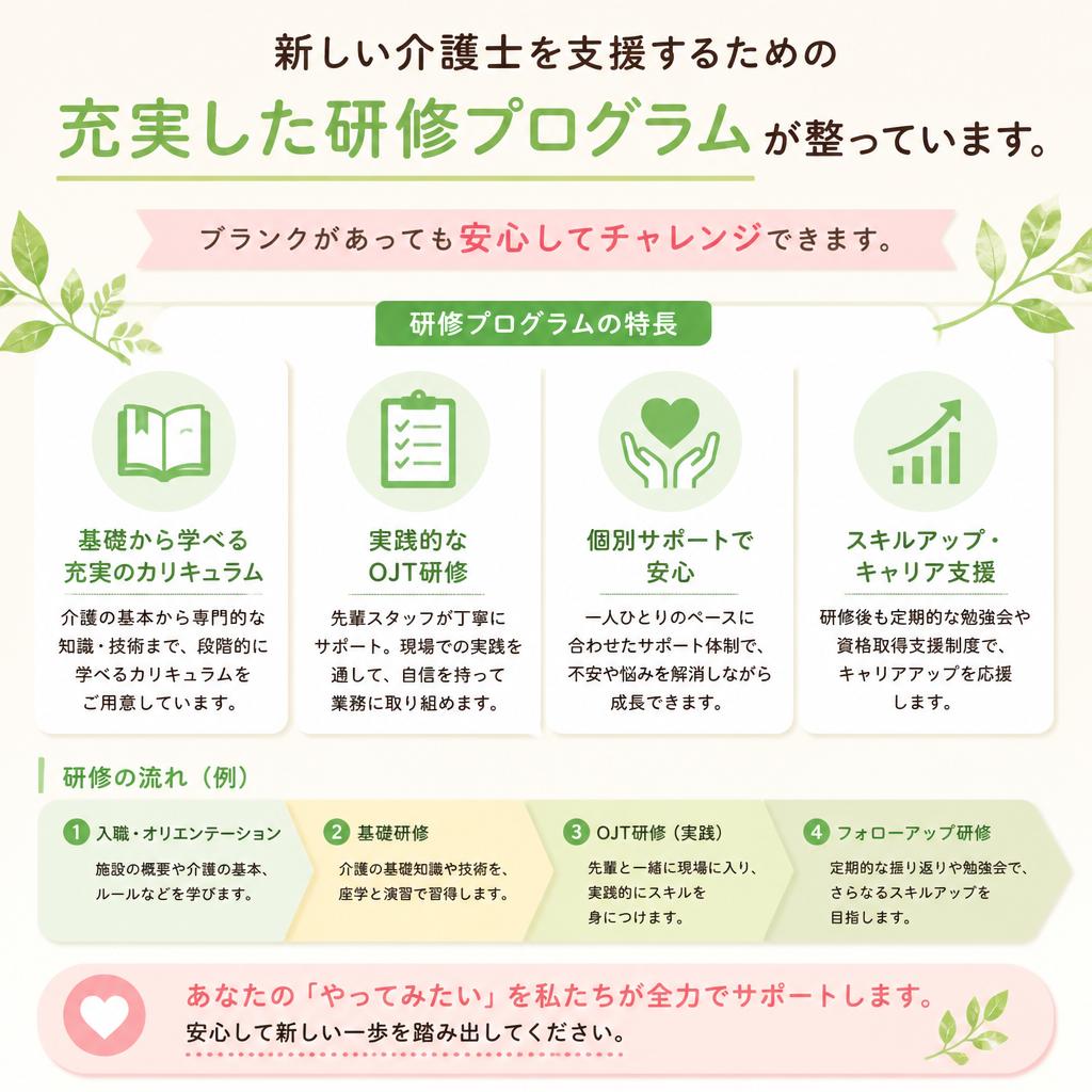 3. 徹底したスタッフ研修