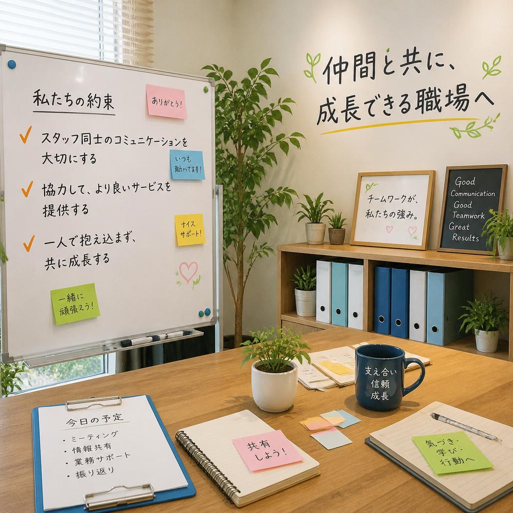 2. チームで支え合う職場環境