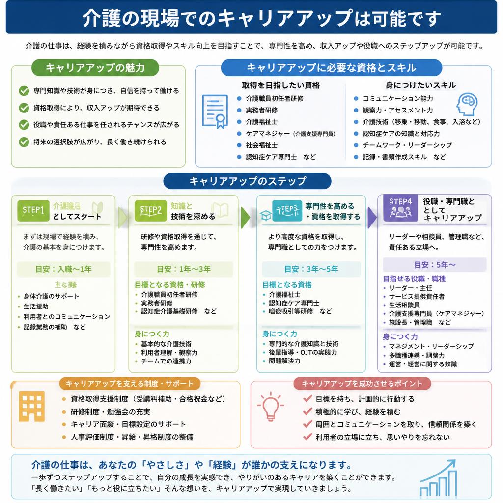 キャリアアップの道筋