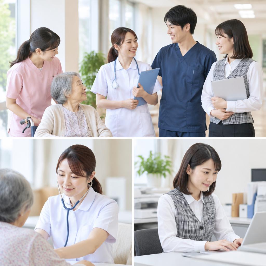 ブランクがあっても大丈夫。経験を活かせる介護・看護・事務の仕事